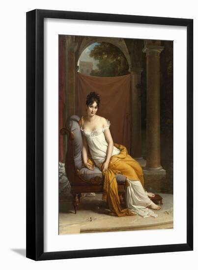 Portrait de Juliette Récamier-Francois Gerard-Framed Giclee Print