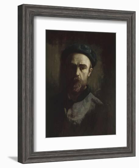 Portrait de l'artiste-Odilon Redon-Framed Giclee Print