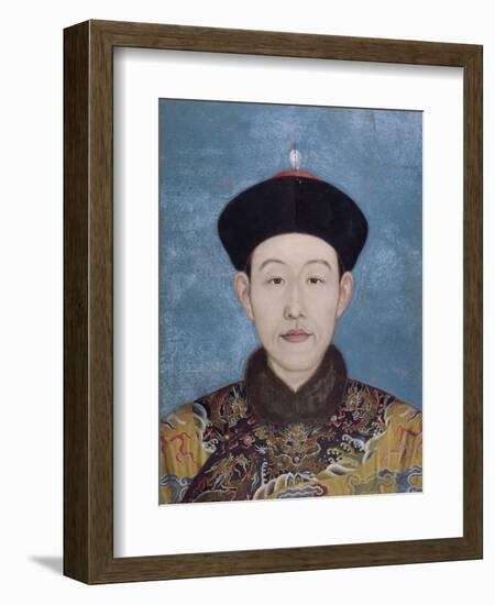 Portrait de l'empereur Qianlong-Giuseppe Castiglione-Framed Giclee Print