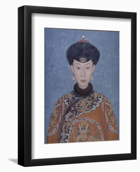 Portrait de l'Impératrice-null-Framed Giclee Print