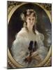 Portrait de la duchesse de Morny, née princesse Troubetzkoï-Franz Xaver Winterhalter-Mounted Giclee Print
