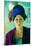 Portrait De La Femme De L'artiste Avec Un Chapeau  (Artist's Wife with Hat) Peinture D'august Mack-August Macke-Mounted Giclee Print