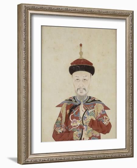 Portrait de Liu Wenyao (seizième génération)-null-Framed Giclee Print