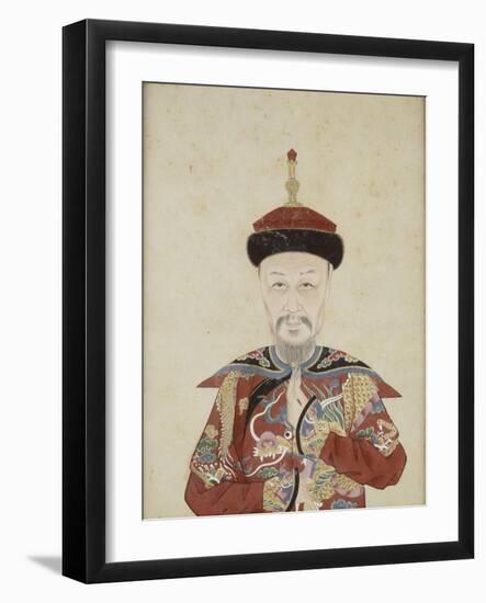 Portrait de Liu Wenyao (seizième génération)-null-Framed Giclee Print