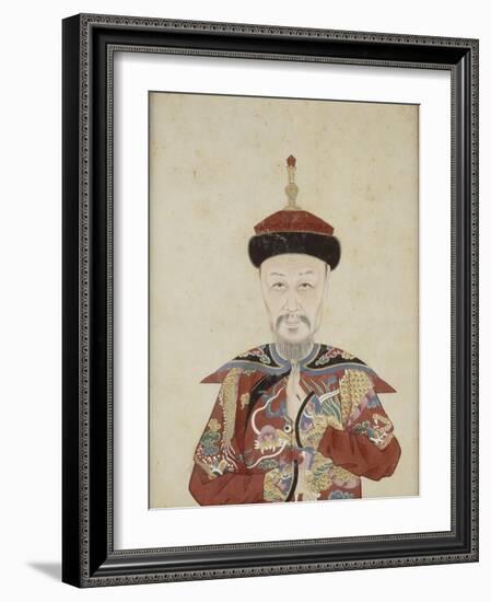 Portrait de Liu Wenyao (seizième génération)-null-Framed Giclee Print