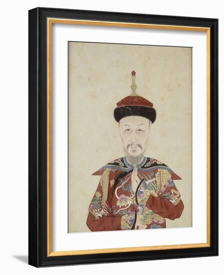 Portrait de Liu Wenyao (seizième génération)-null-Framed Giclee Print