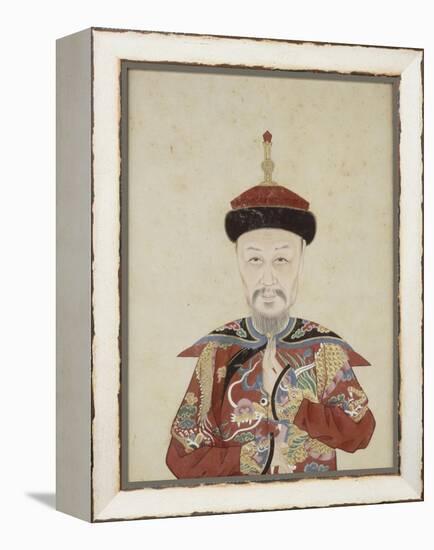 Portrait de Liu Wenyao (seizième génération)-null-Framed Premier Image Canvas