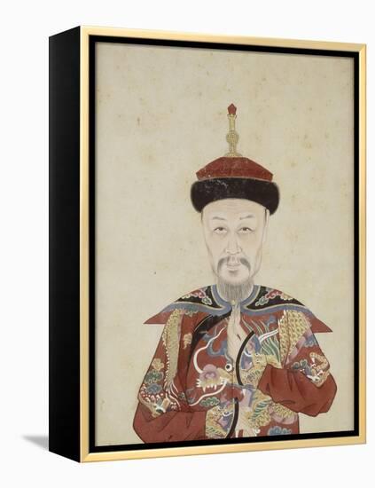 Portrait de Liu Wenyao (seizième génération)-null-Framed Premier Image Canvas