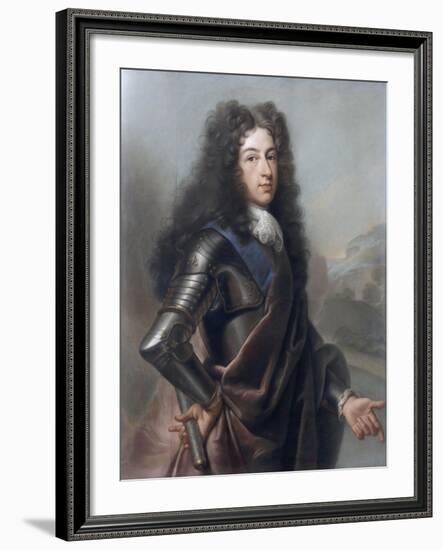 Portrait de Louis de France, duc de Bourgogne (1682-1712)-Joseph Vivien-Framed Giclee Print