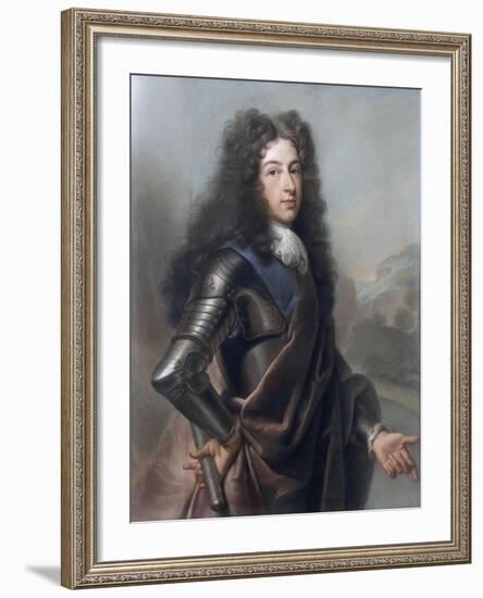 Portrait de Louis de France, duc de Bourgogne (1682-1712)-Joseph Vivien-Framed Giclee Print