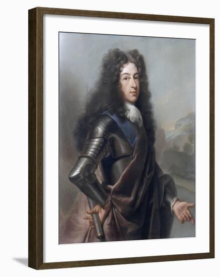 Portrait de Louis de France, duc de Bourgogne (1682-1712)-Joseph Vivien-Framed Giclee Print