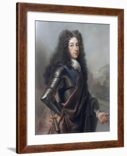 Portrait de Louis de France, duc de Bourgogne (1682-1712)-Joseph Vivien-Framed Giclee Print