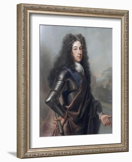 Portrait de Louis de France, duc de Bourgogne (1682-1712)-Joseph Vivien-Framed Giclee Print