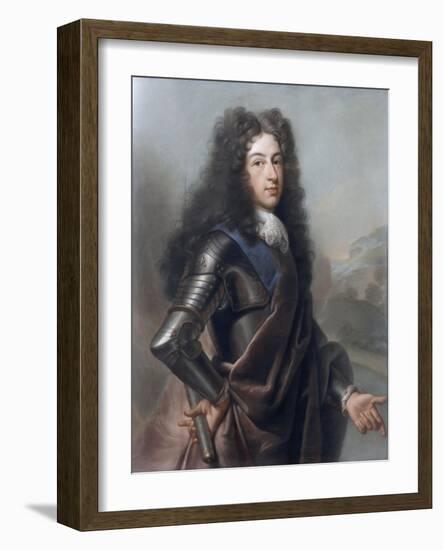 Portrait de Louis de France, duc de Bourgogne (1682-1712)-Joseph Vivien-Framed Giclee Print