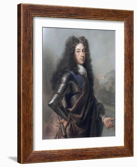 Portrait de Louis de France, duc de Bourgogne (1682-1712)-Joseph Vivien-Framed Giclee Print