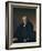 Portrait de Louis-Francois Bertin-Jean-Auguste-Dominique Ingres-Framed Giclee Print