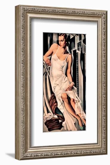 Portrait de Madame Allan Bott-Tamara de Lempicka-Framed Premium Giclee Print