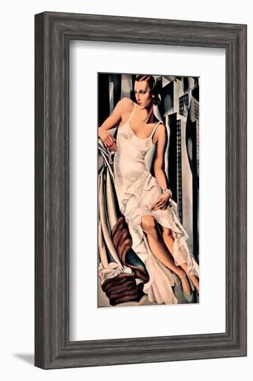 Portrait de Madame Allan Bott-Tamara de Lempicka-Framed Premium Giclee Print