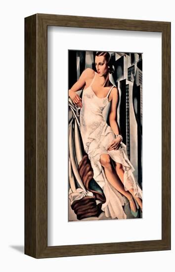 Portrait de Madame Allan Bott-Tamara de Lempicka-Framed Premium Giclee Print