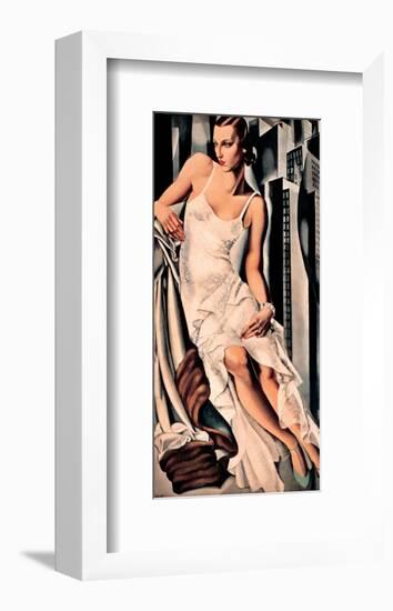 Portrait de Madame Allan Bott-Tamara de Lempicka-Framed Premium Giclee Print