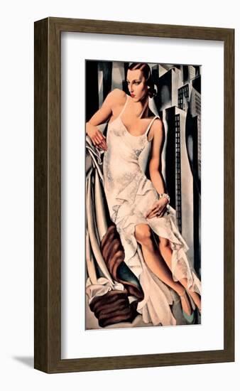 Portrait de Madame Allan Bott-Tamara de Lempicka-Framed Premium Giclee Print