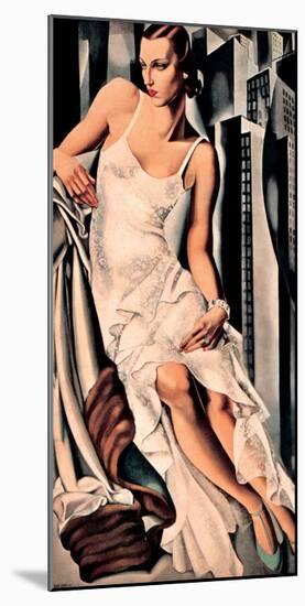 Portrait de Madame Allan Bott-Tamara de Lempicka-Mounted Premium Giclee Print