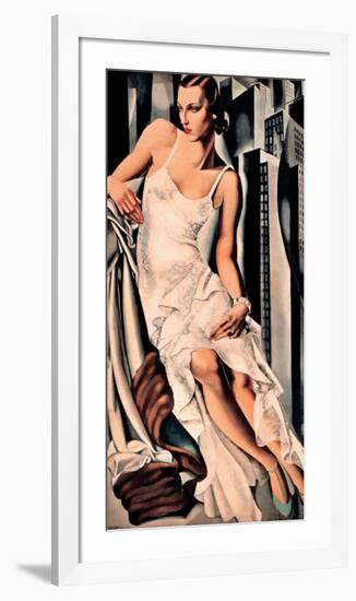 Portrait de Madame Allan Bott-Tamara de Lempicka-Framed Premium Giclee Print