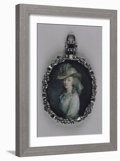 Portrait de madame du Barry (1743-1793)-Elisabeth Louise Vigée-LeBrun-Framed Giclee Print