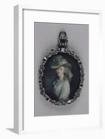 Portrait de madame du Barry (1743-1793)-Elisabeth Louise Vigée-LeBrun-Framed Giclee Print