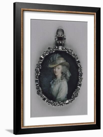 Portrait de madame du Barry (1743-1793)-Elisabeth Louise Vigée-LeBrun-Framed Giclee Print