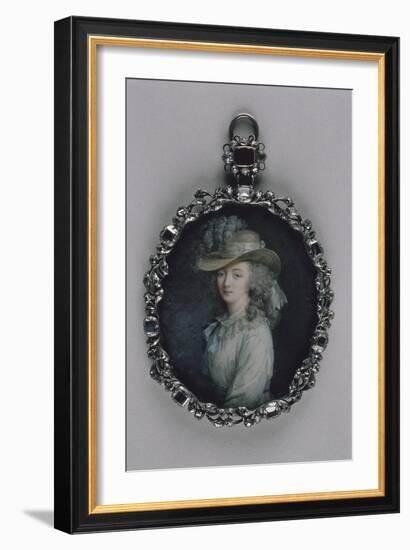 Portrait de madame du Barry (1743-1793)-Elisabeth Louise Vigée-LeBrun-Framed Giclee Print