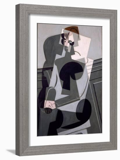 Portrait De Madame Josette Gris, 1916-Juan Gris-Framed Giclee Print