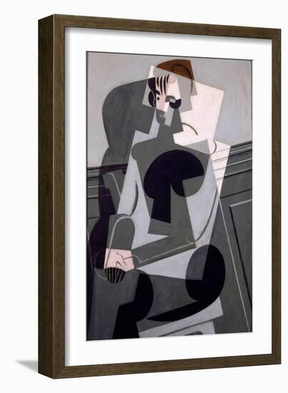 Portrait De Madame Josette Gris, 1916-Juan Gris-Framed Giclee Print