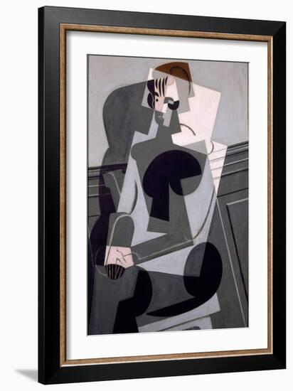 Portrait De Madame Josette Gris, 1916-Juan Gris-Framed Giclee Print