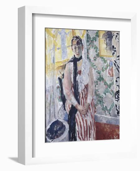 Portrait de madame Moreau Wouters-Rik Wouters-Framed Giclee Print