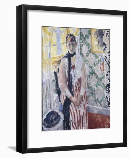 Portrait de madame Moreau Wouters-Rik Wouters-Framed Giclee Print