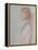 Portrait de madame Odilon Redon, de profil à gauche-Odilon Redon-Framed Premier Image Canvas