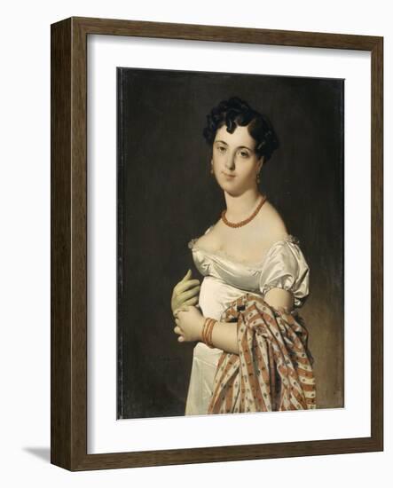 Portrait de madame Panckoucke-Jean-Auguste-Dominique Ingres-Framed Giclee Print