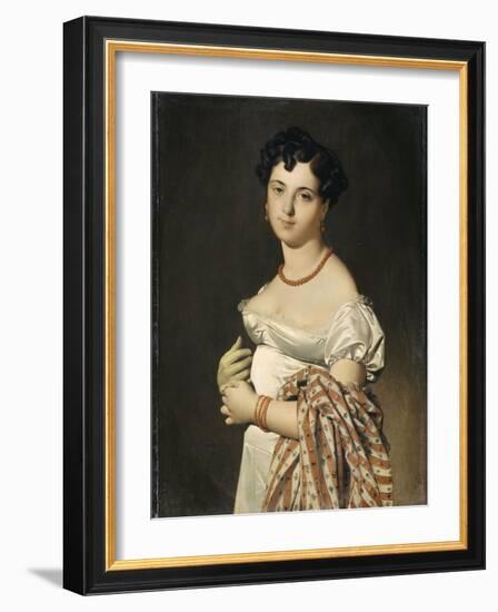 Portrait de madame Panckoucke-Jean-Auguste-Dominique Ingres-Framed Giclee Print