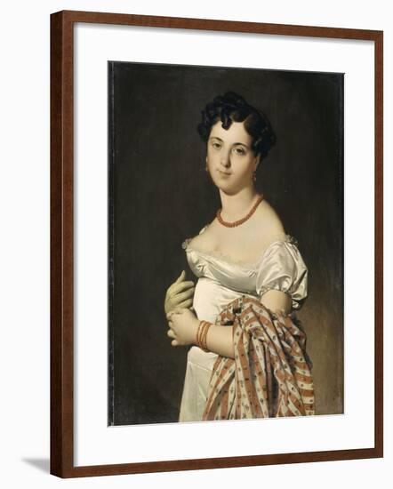 Portrait de madame Panckoucke-Jean-Auguste-Dominique Ingres-Framed Giclee Print