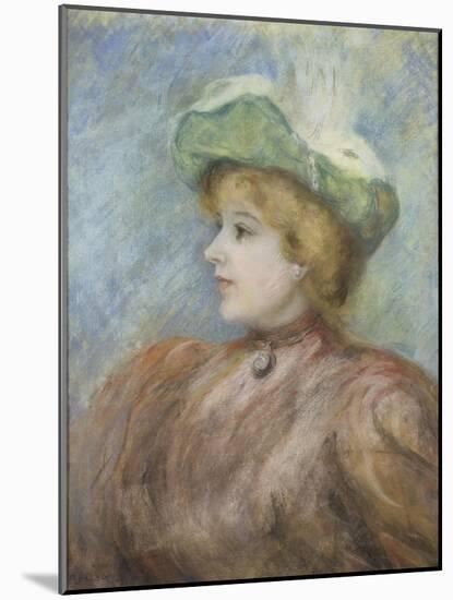 Portrait de Mademoiselle Dieterle-Pierre-Auguste Renoir-Mounted Giclee Print