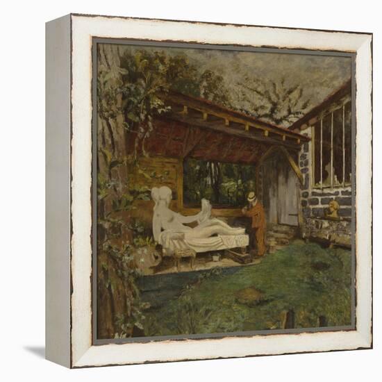 Portrait de Maillol-Edouard Vuillard-Framed Premier Image Canvas