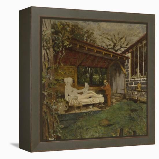 Portrait de Maillol-Edouard Vuillard-Framed Premier Image Canvas