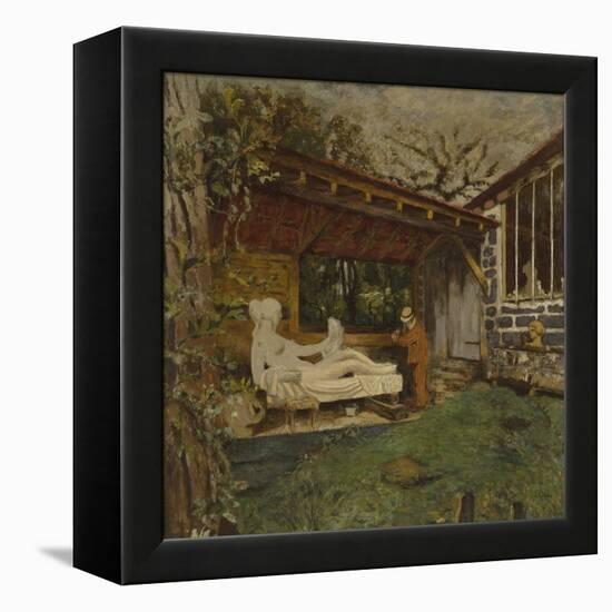 Portrait de Maillol-Edouard Vuillard-Framed Premier Image Canvas