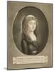 Portrait de Marie-Thérèse de France, madame Royale, éxécuté lors de son éch-Christian Von Mechel-Mounted Giclee Print