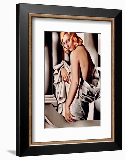 Portrait de Marjorie Ferry-Tamara de Lempicka-Framed Premium Giclee Print