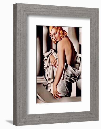 Portrait de Marjorie Ferry-Tamara de Lempicka-Framed Premium Giclee Print