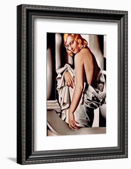 Portrait de Marjorie Ferry-Tamara de Lempicka-Framed Premium Giclee Print