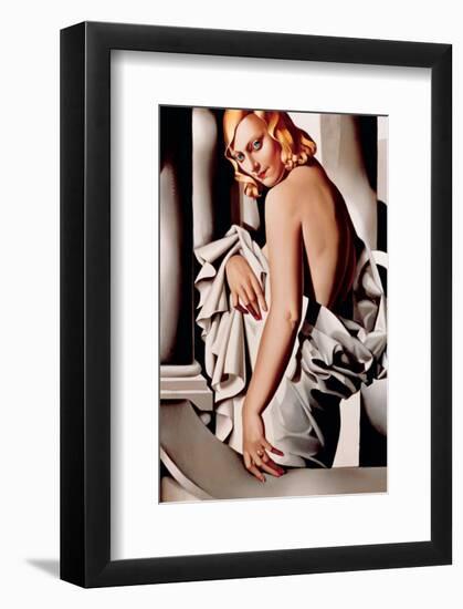 Portrait de Marjorie Ferry-Tamara de Lempicka-Framed Premium Giclee Print