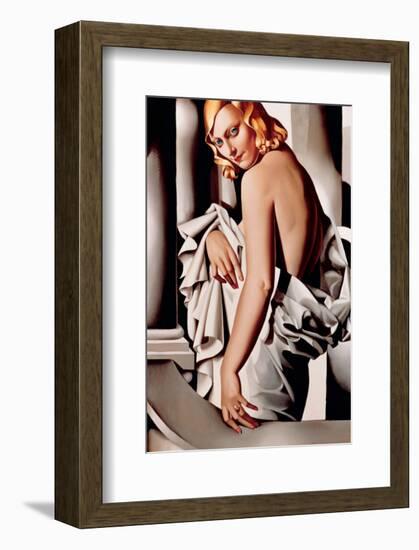 Portrait de Marjorie Ferry-Tamara de Lempicka-Framed Premium Giclee Print